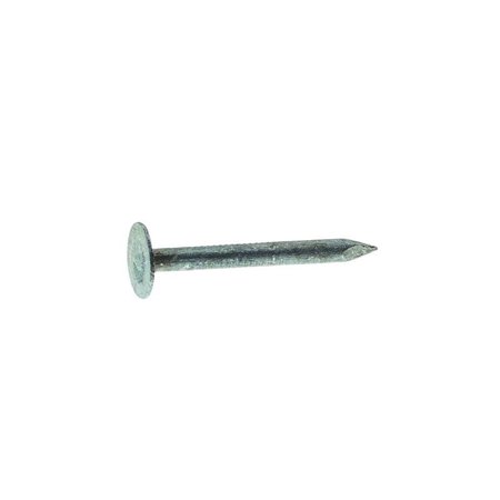 GRIP-RITE Common Nail, 2-1/2 in L, 8D, Steel, Electro Galvanized Finish, 11 ga 212EGRFG5